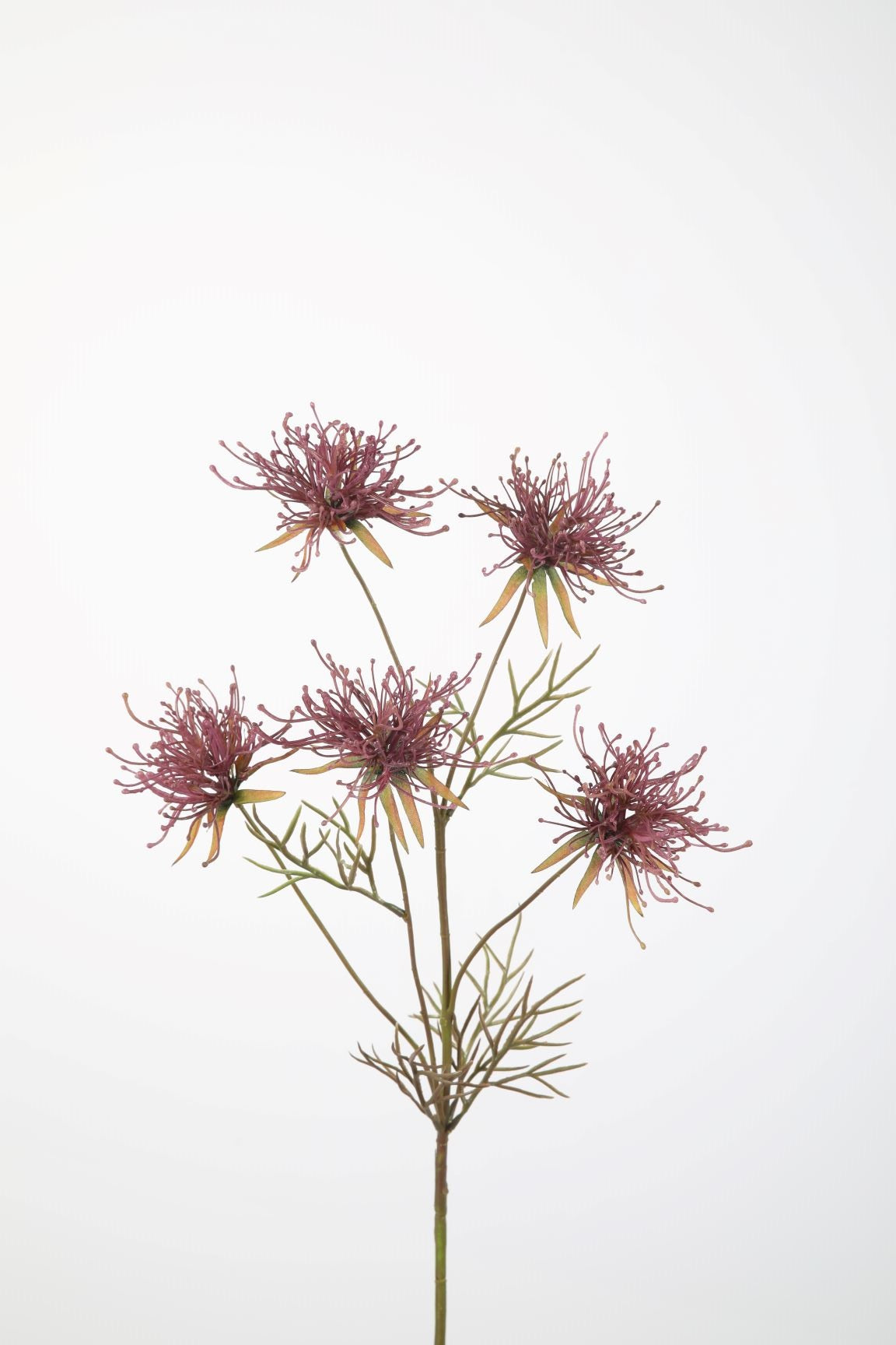 Grevillea artificial branch old pink - 74 cm