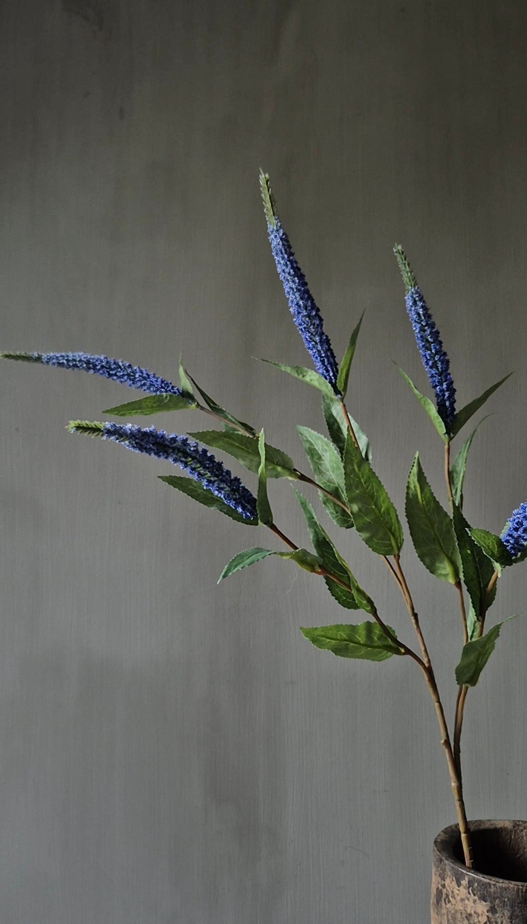 Kunstbloem veronica blauw - 70 cm
