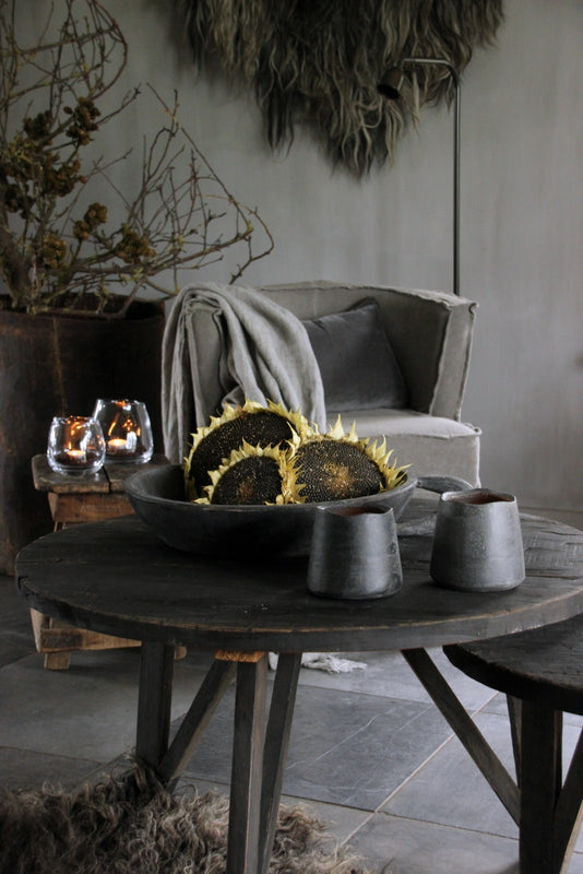 Gommaire terracotta windlicht Nelly