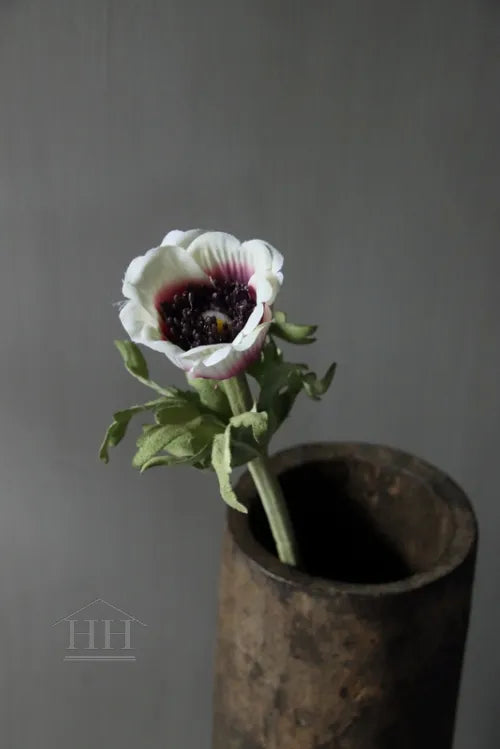 Künstliche Blume Anemone weiß 36 cm