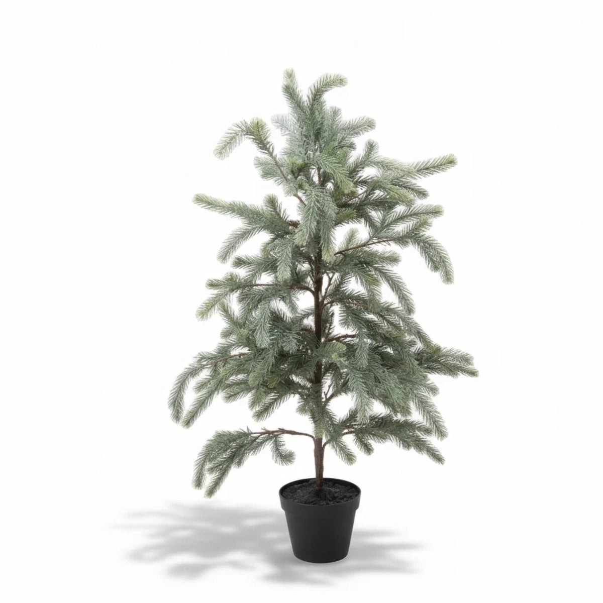 Blaufichten-Weihnachtsbaum im Innentopf Real Touch - 90 cm