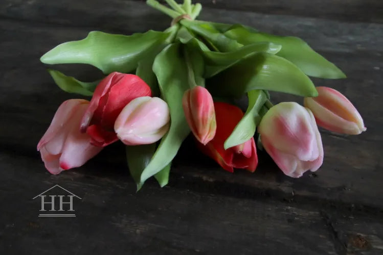 Tulpen bundel roze mix - 30cm