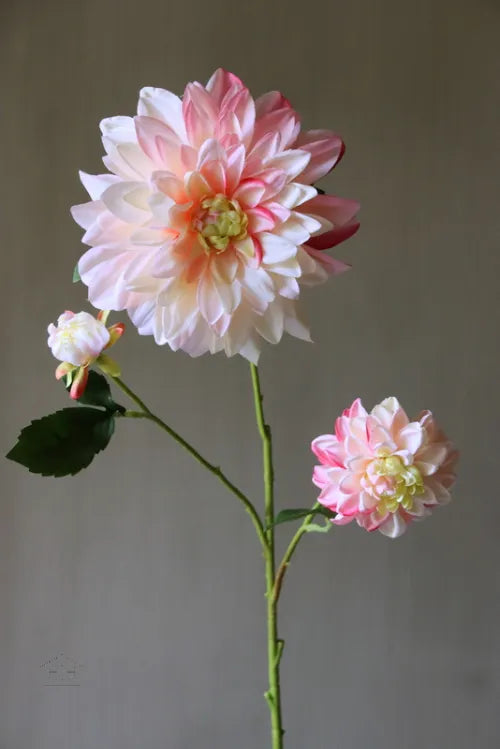 Kunstbloem dahlia roze 90cm