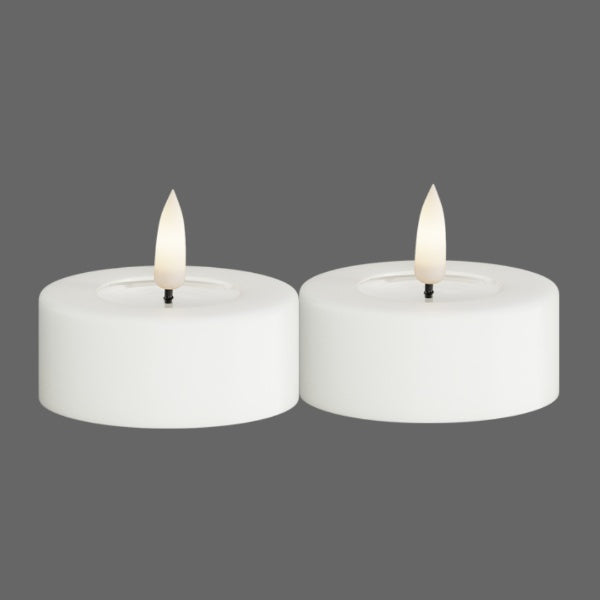 Groot Led Waxinelicht Wit 2 Stuks Deluxe Homeart Hillary sHome B V groot-led-waxinelicht-wit-2-stuks-deluxe-homeart-hillary-shome-b-v