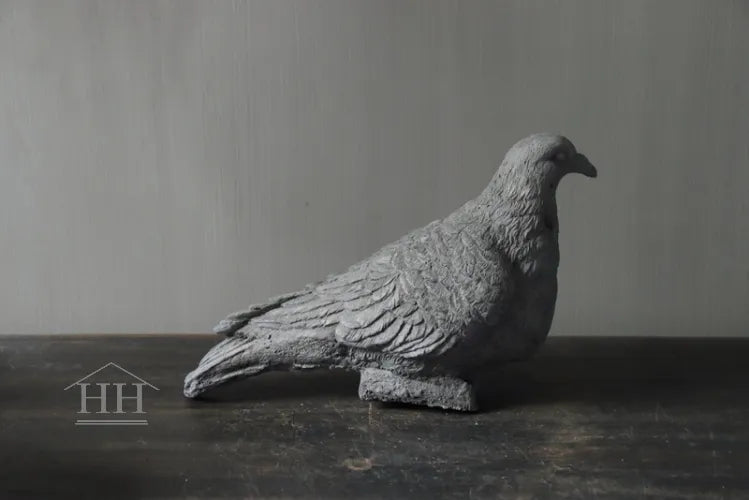 Betonnen duif - zittend