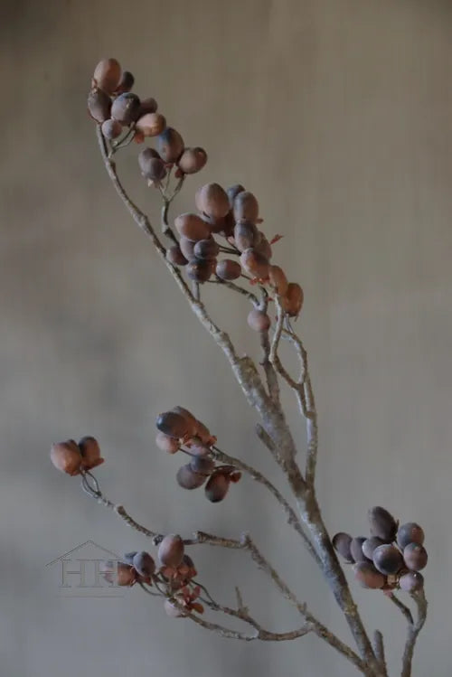 Künstlicher Erlenzweig braun