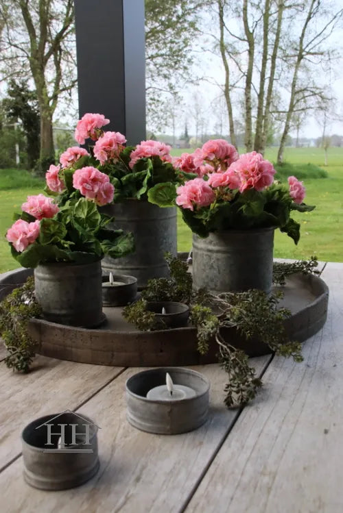 Zinken pot recht - 12 cm