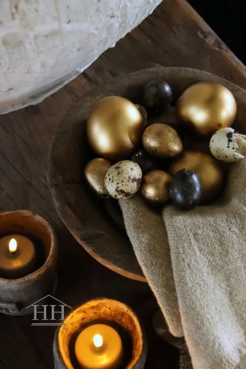 Goldene Wachteleier 60 Stück