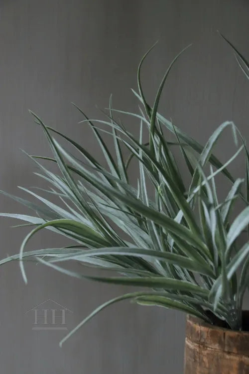 Gräserstrauß Grün/Grau 40cm