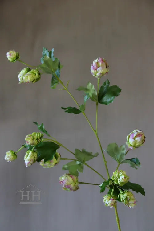 Hoptak kunsttak groen/mauve - 98 cm