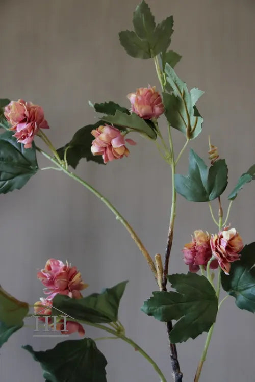 Hopfenzweig Kunstzweig rosa - 85 cm