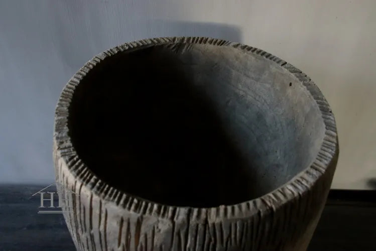 Houten vaas Soetan | Luksa nr 2