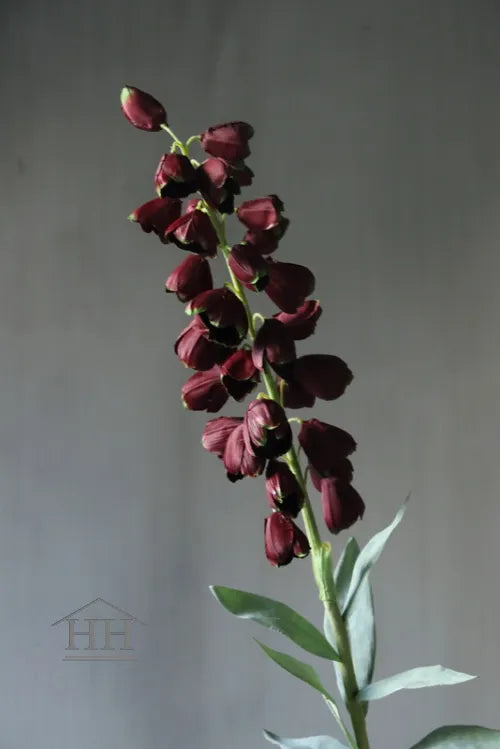 Fritillaria Kunstblume Burgunderrot - 96 cm