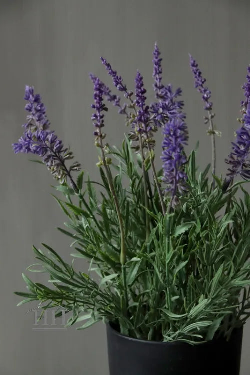 Künstlicher Lavendel im Innentopf, 32 cm
