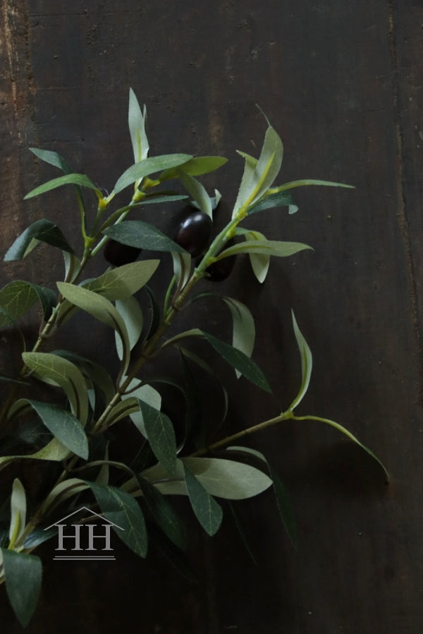 Oliven Kunstzweig - 50cm