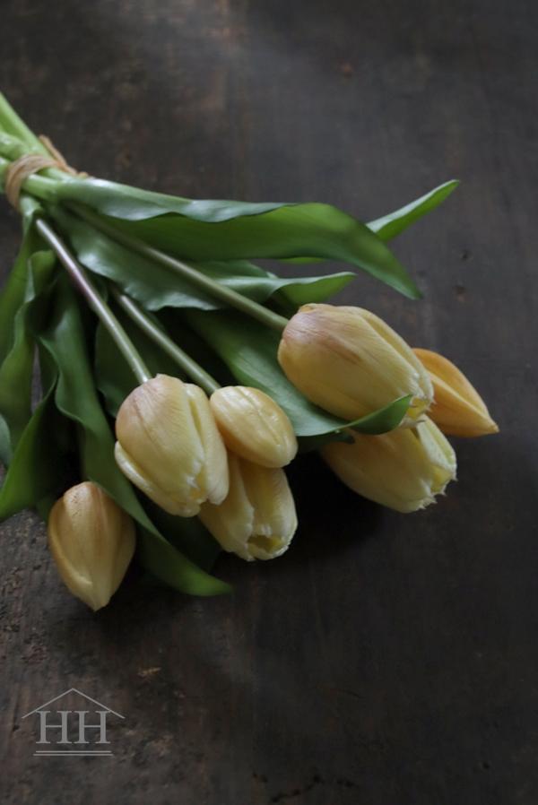Kunst tulpen champagne - 30cm