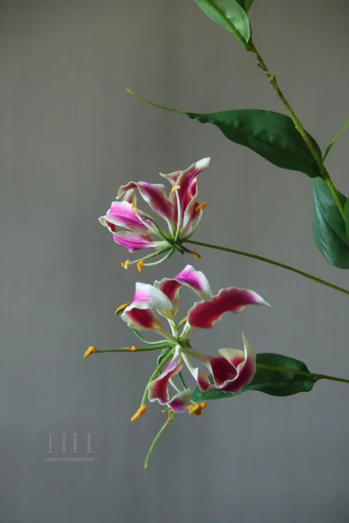Gloriosa Kunstblume rosa - 86 cm