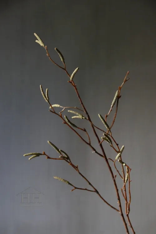 Künstlicher Birkenzweig 75 cm grün/braun