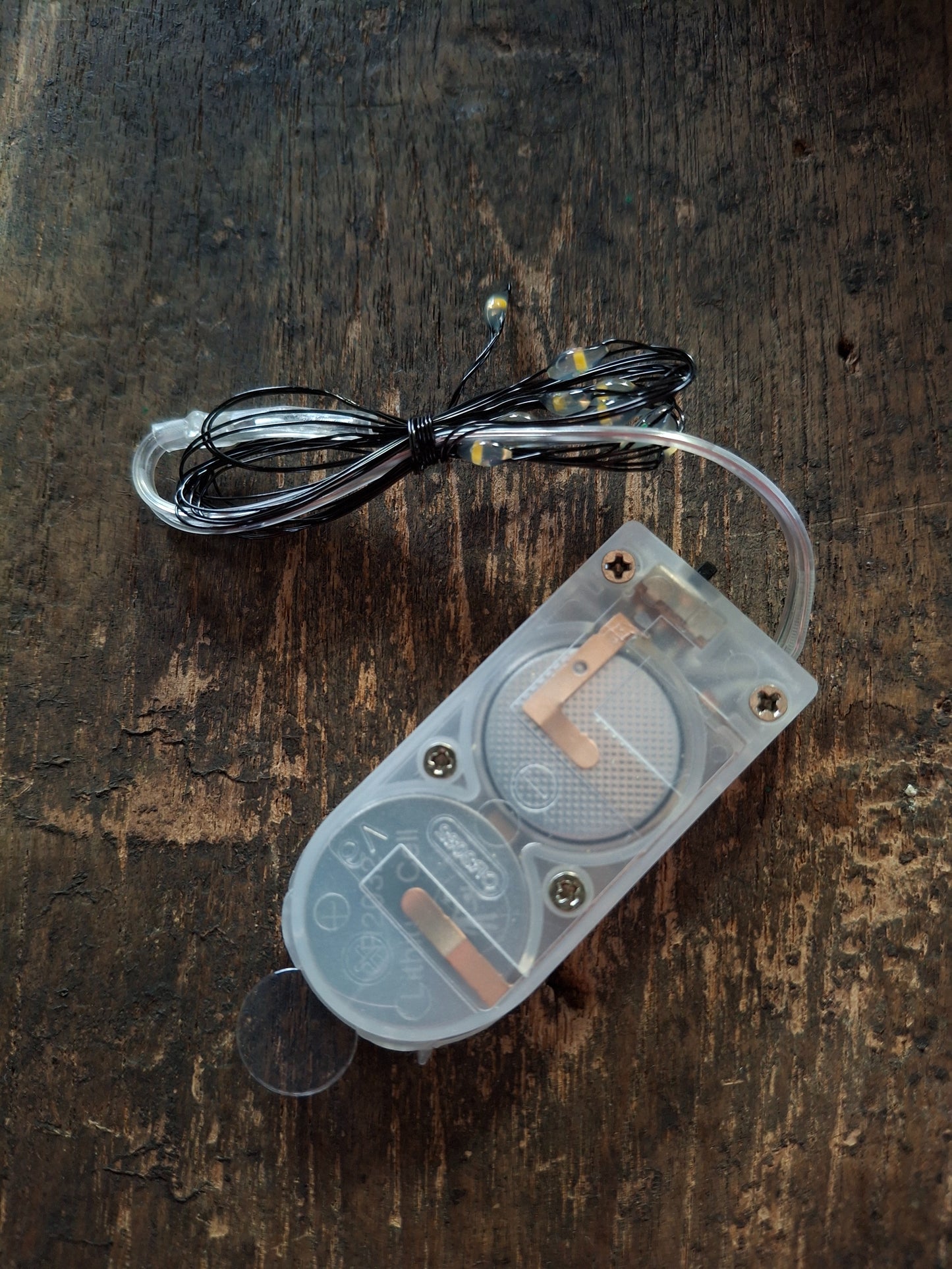 Lichtsnoer op batterij led verlichting