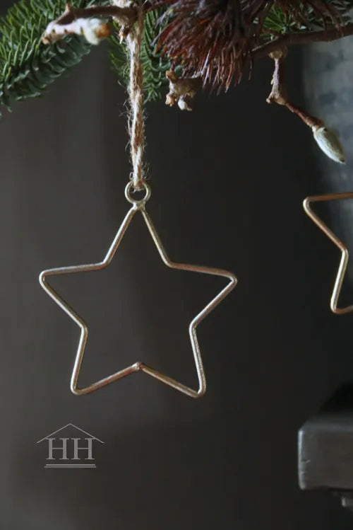 Goldener offener Stern