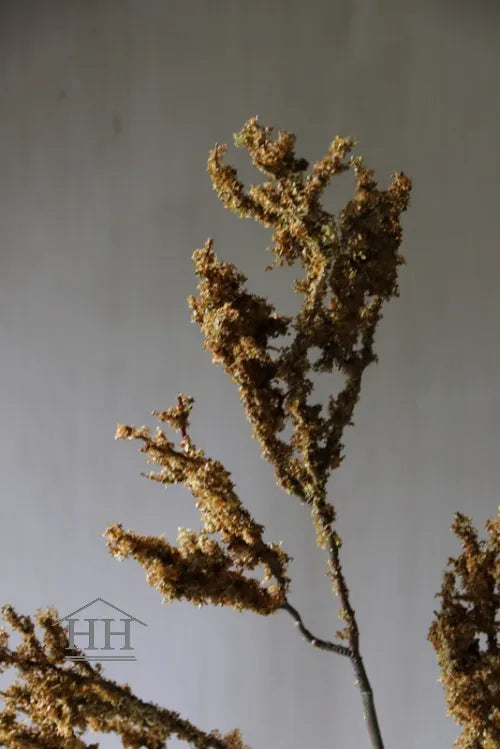 Moos Kunstzweig 85cm grün braun