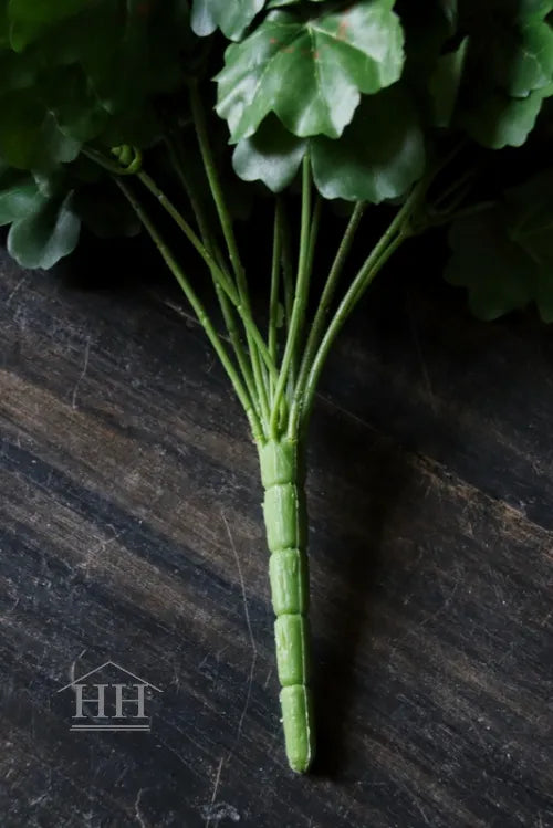 Oostenrijkse geranium kunstplant roze/zalm - 40 cm