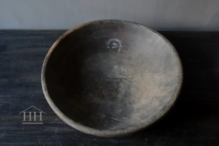 Oude houten schaal S