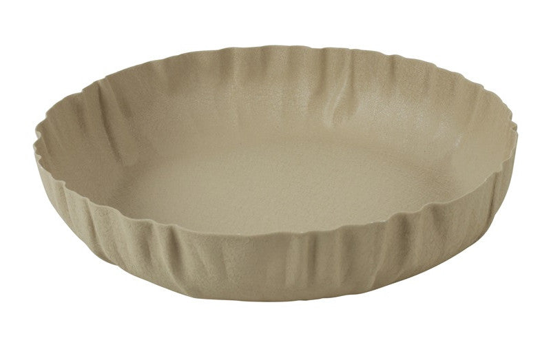 Schaal Dusan zand - 25 cm