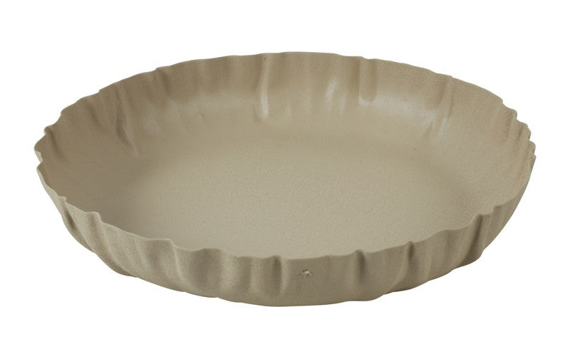 Schaal Dusan zand - 34 cm