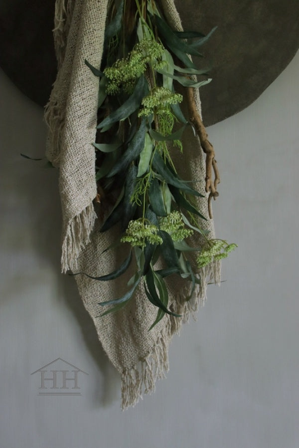 Langhoudbare toef XL 105 cm met stronk en plaid