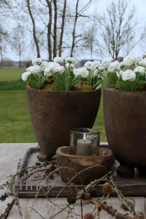 Vergrijsde vijzel / pot Rahayu Luksa (nr 4)