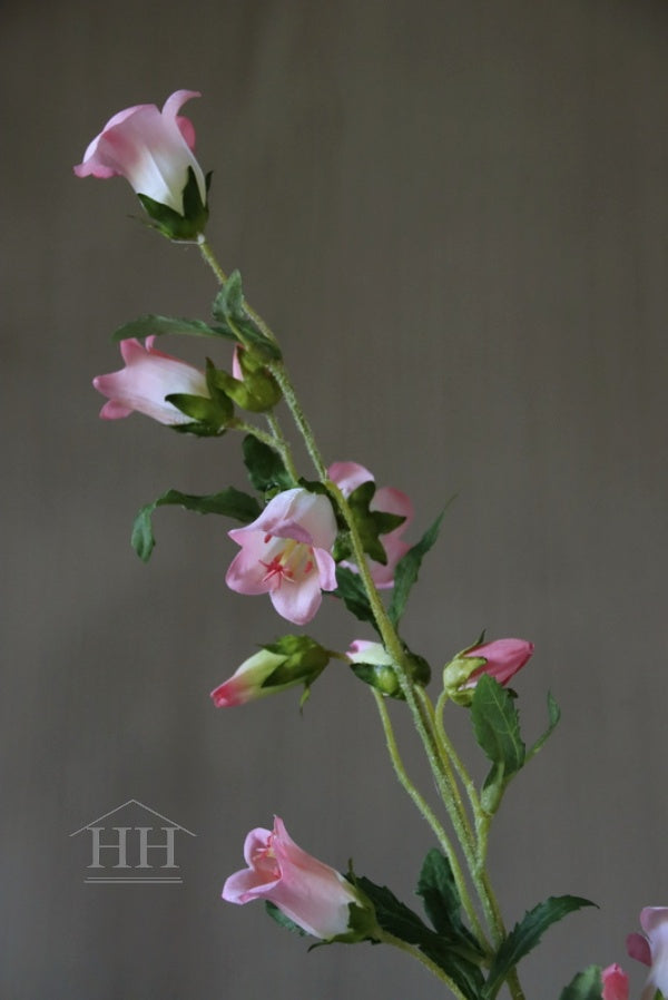 Zijden kunstbloemen campanula | Losse kunstbloemen voor in een boeket