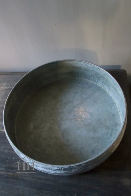 Zinken pot rond - Ø36,5 cm