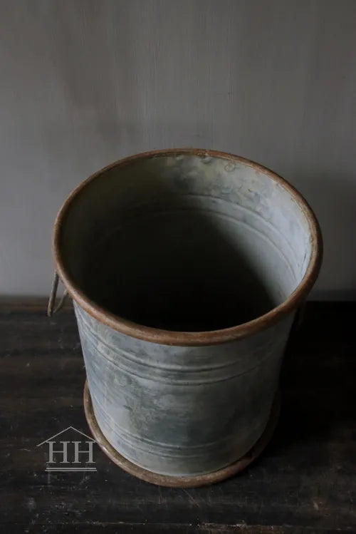 Zinken pot recht - 26 cm met handvatten