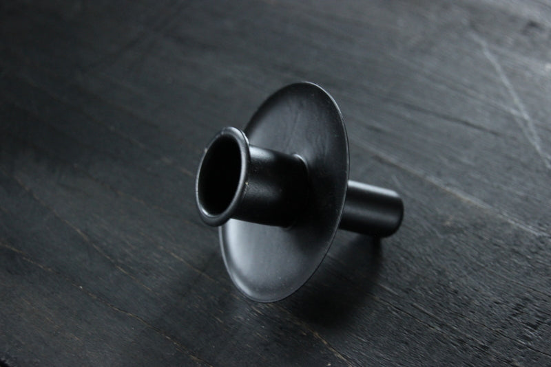 Kandelaar strak zwart