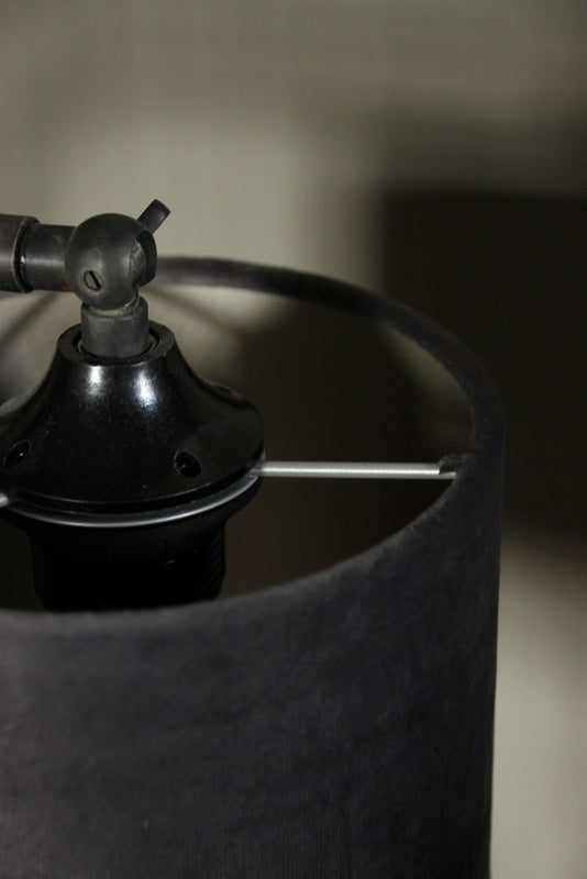 Lampenschirm samt gris-t 151512 Aura Peeperkorn