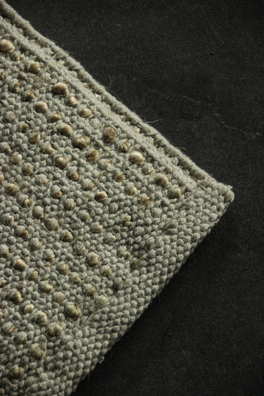 Jute vloerkleed Silver