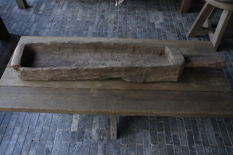 Houten trog met handvat Aura Peeperkorn