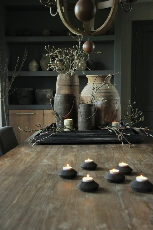 Oude Nepalese kruik XL