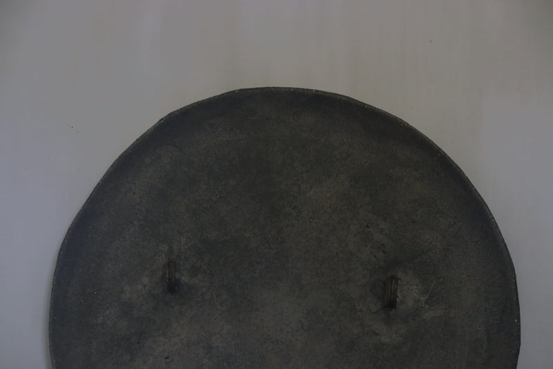 Wandbord zonder print 40 cm en 2 decoratieve haken