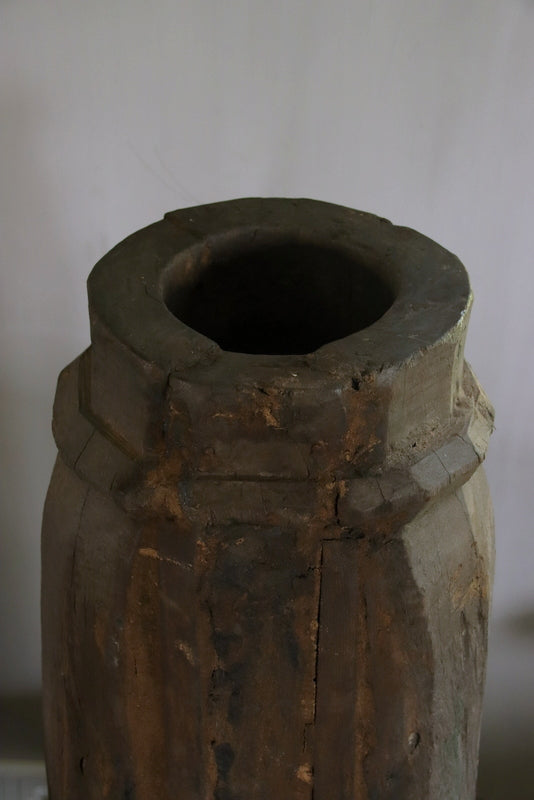 Wooden pot XXL Aura Peeperkorn