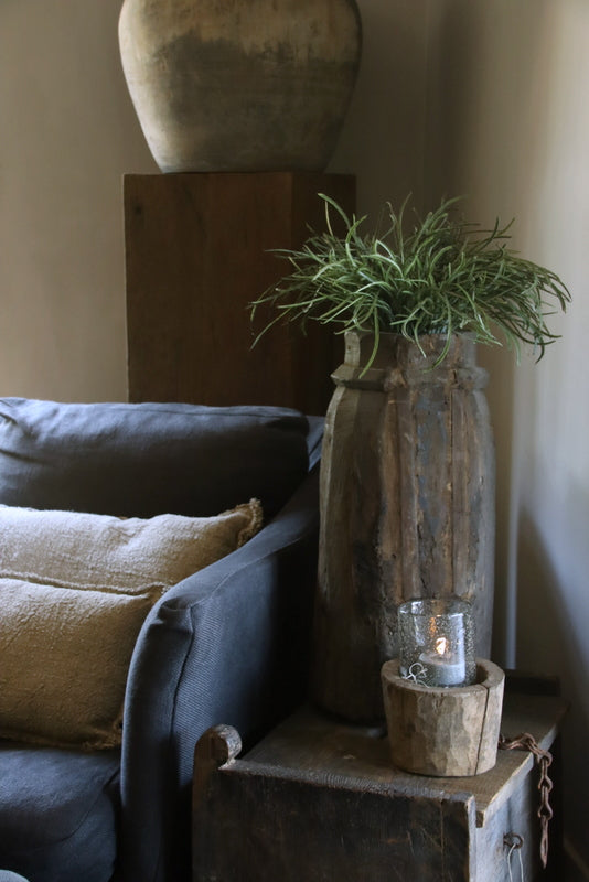 Wooden pot XXL Aura Peeperkorn