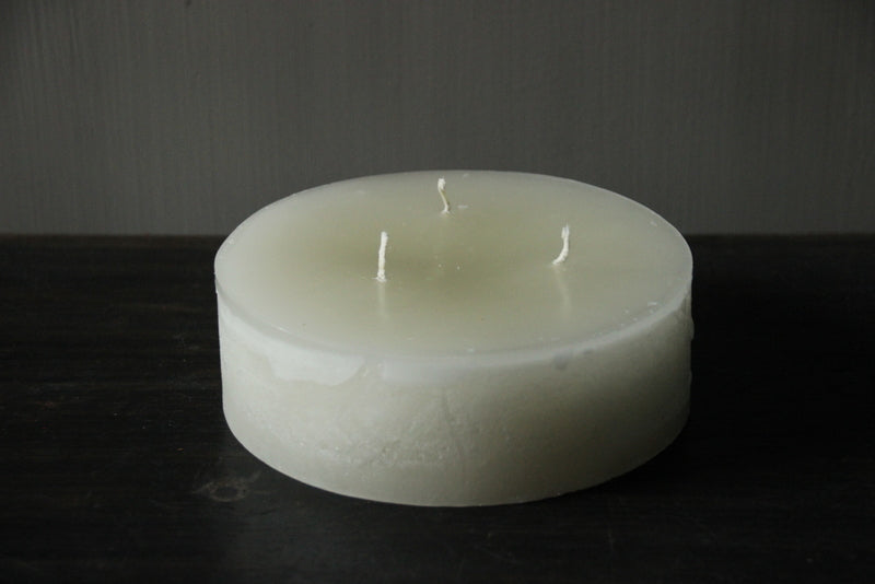 Drijfkaars doorschijnend off white