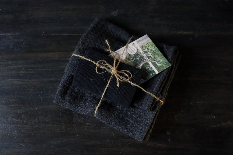 Cadeauset Hillary'sHome set handdoek, theedoek en vaatdoek