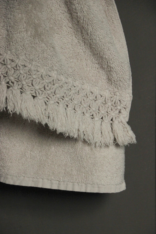 Handtuch Carine Sand 50 x 100 cm