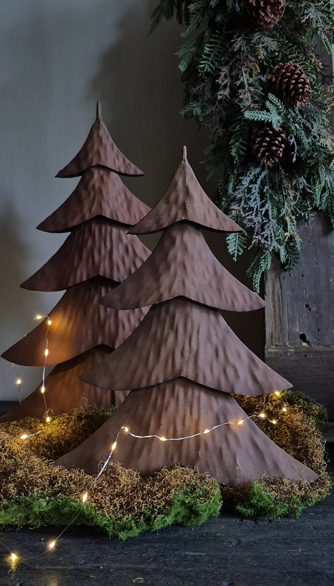 Metal Christmas tree Wimpi 30.5*7*37.5CM