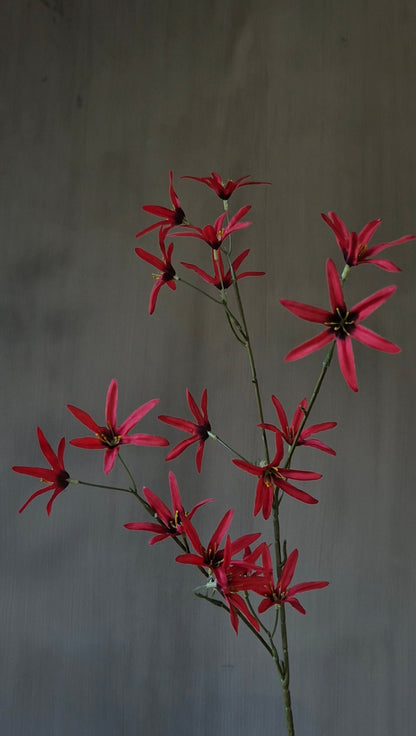 Tweedia kunstbloem fuchsia - 68 cm