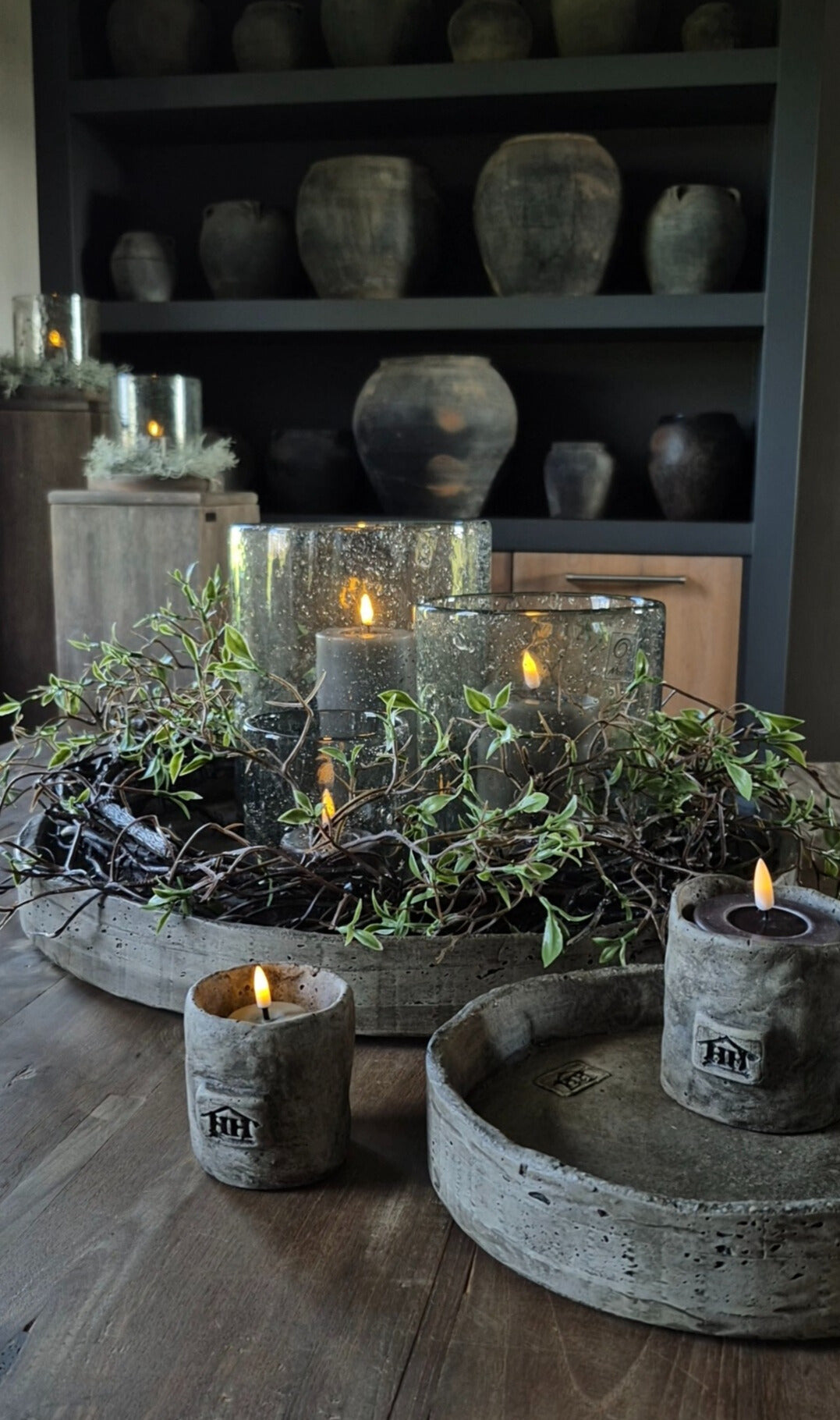 Kunst salixkrans 42-45cm