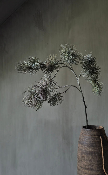 Pinus pinea Kunst-Hängertrieb grau mauve 100 cm