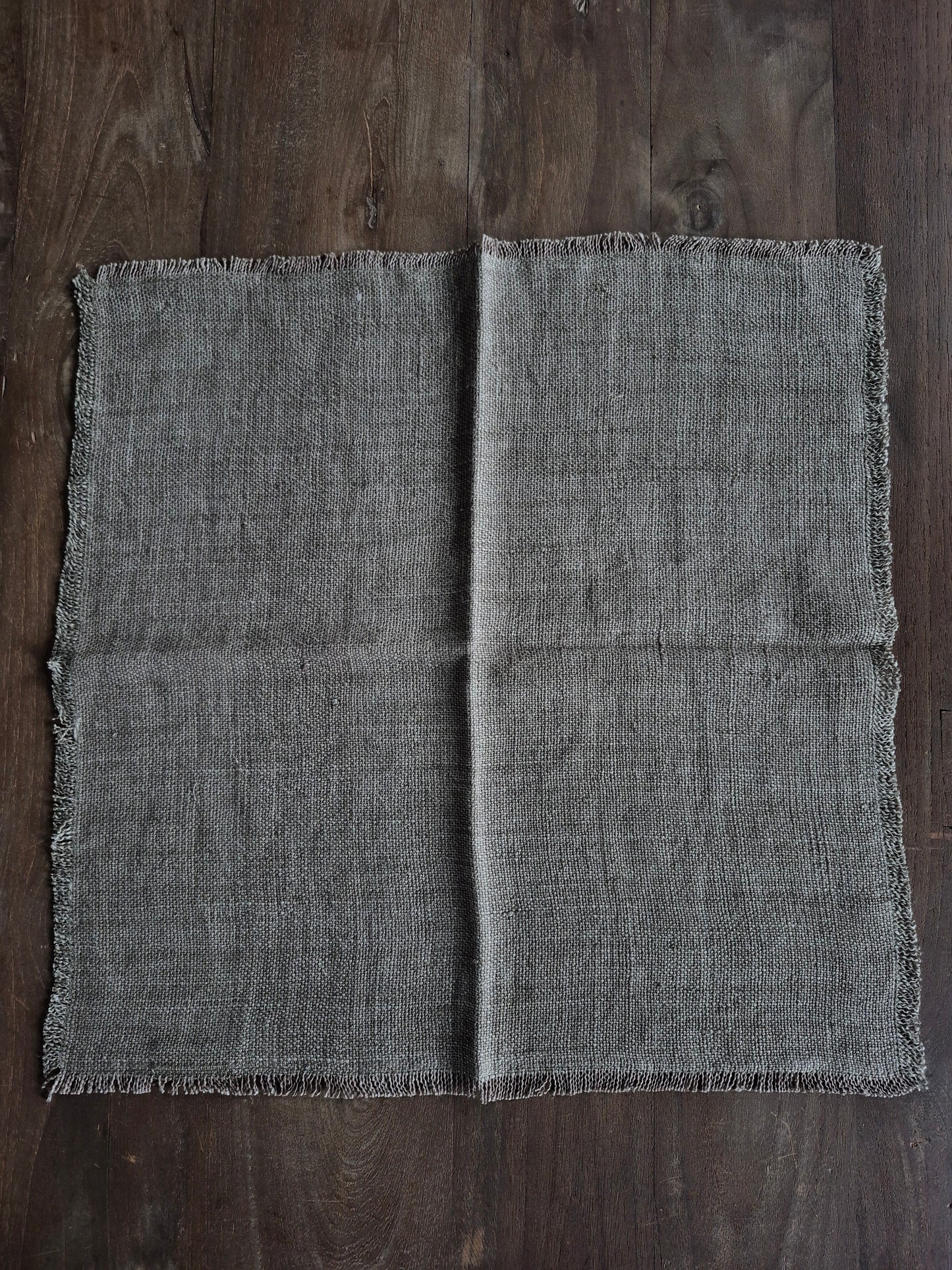 Linnen servet -2 stuks- Azra taupe Luksa 45x45cm